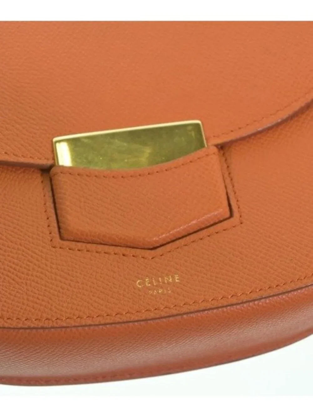 Celine Shoulder Bag Orange